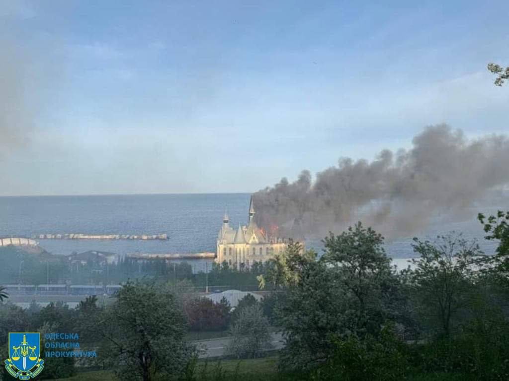 Обстріл Одеси 29 квітня. Фото: Офіс генпрокурора